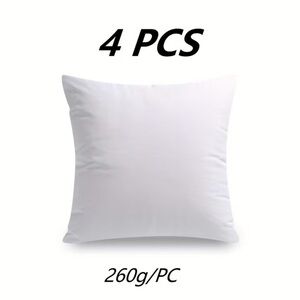 White Pillow Set - 4 PCS